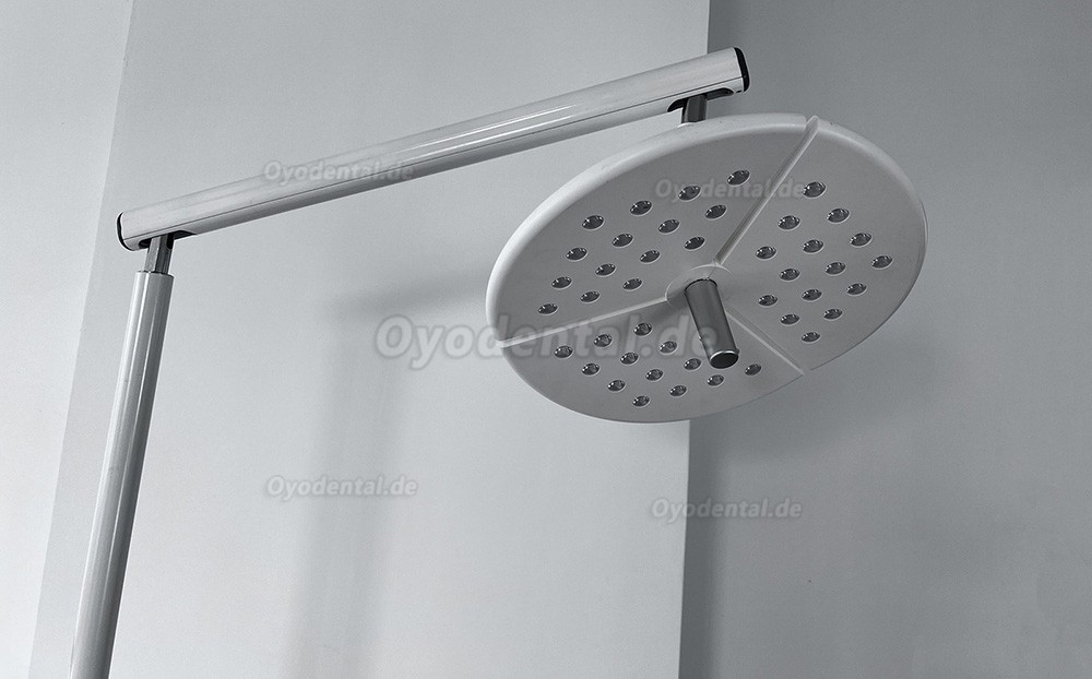 KWS KD-2036L-4 80W Mobile Dental LED OP-Leuchte Standger&auml;t mit 4 Rollen